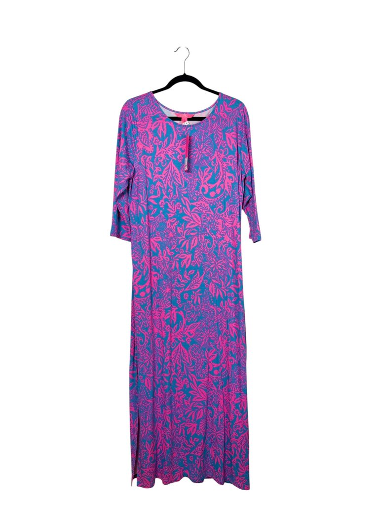 LILLY PULITZER PATTERNED MAXI DRESS
