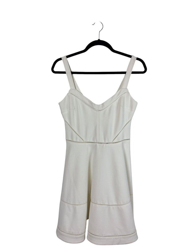 ELIZABETH AND JAMES PECINI POINTELLE TRIM DRESS