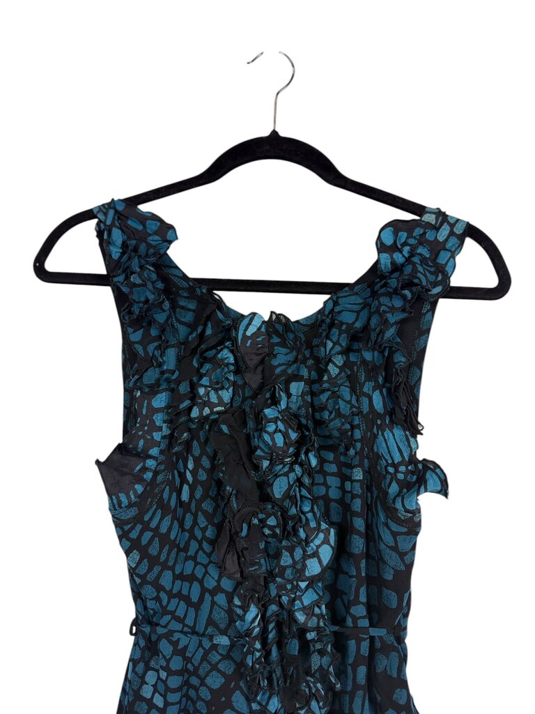 ARMANI EXCHANGE RUFFLE MINI DRESS
