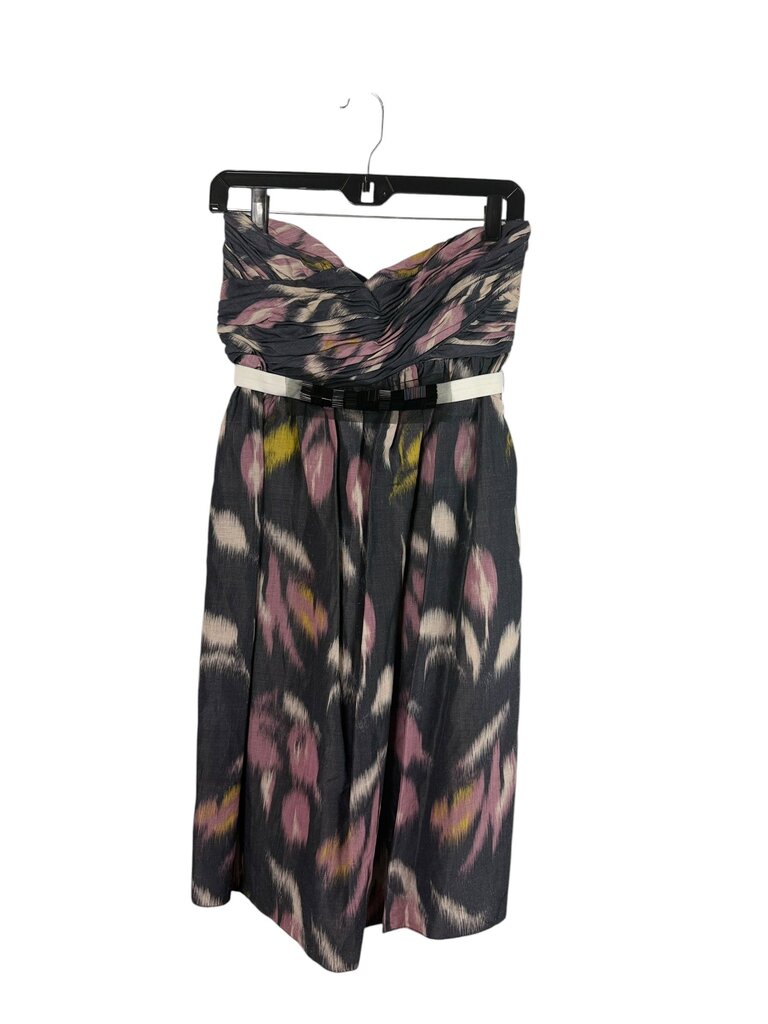 VERA WANG RUCHED BELTED DRESWS