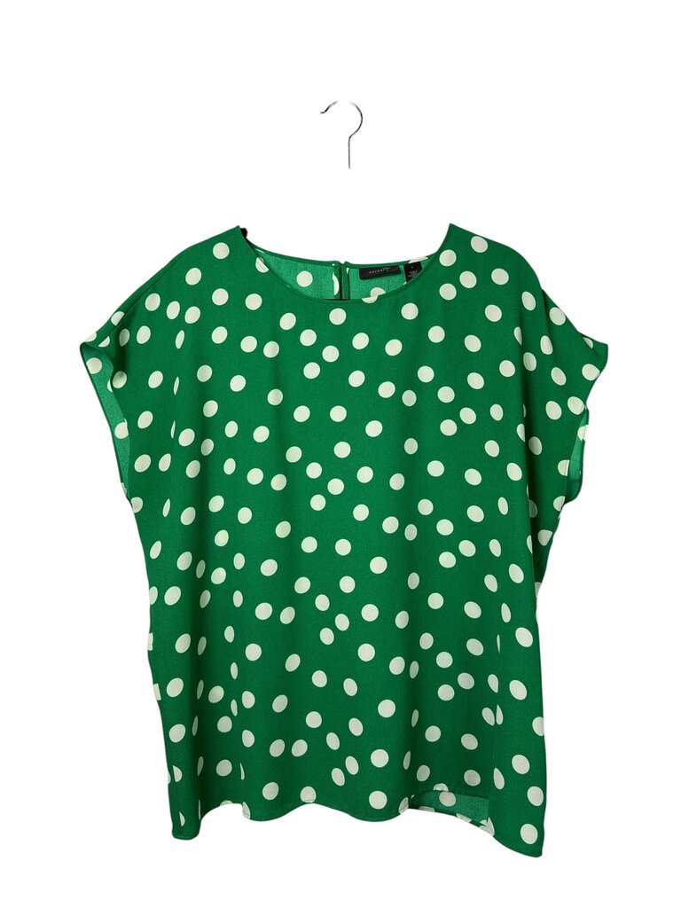 HALOGEN POLKA DOT BLOUSE