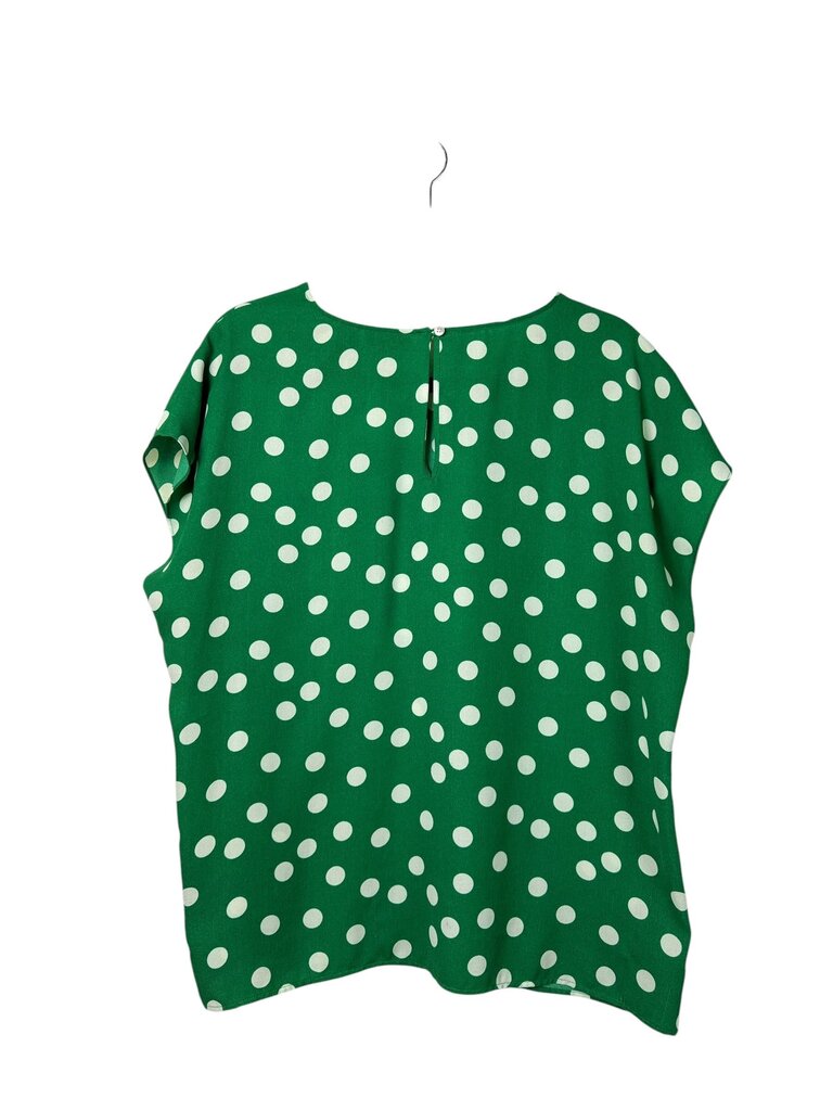 HALOGEN POLKA DOT BLOUSE