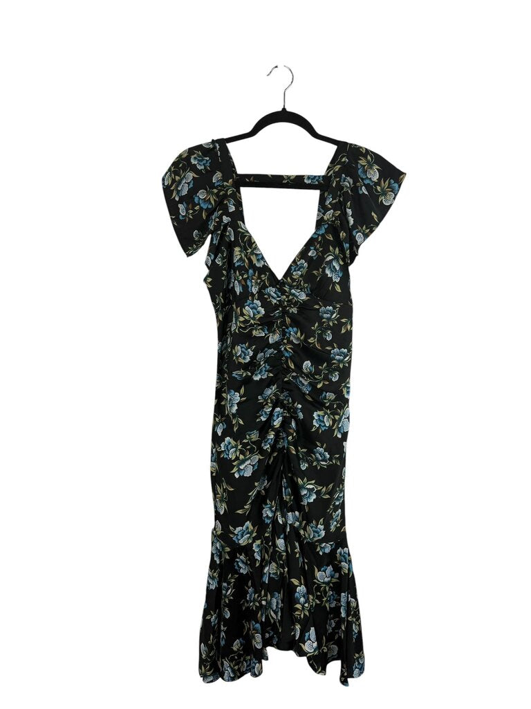 ANTHROPOLOGIE FLORAL MERMAID DRESS
