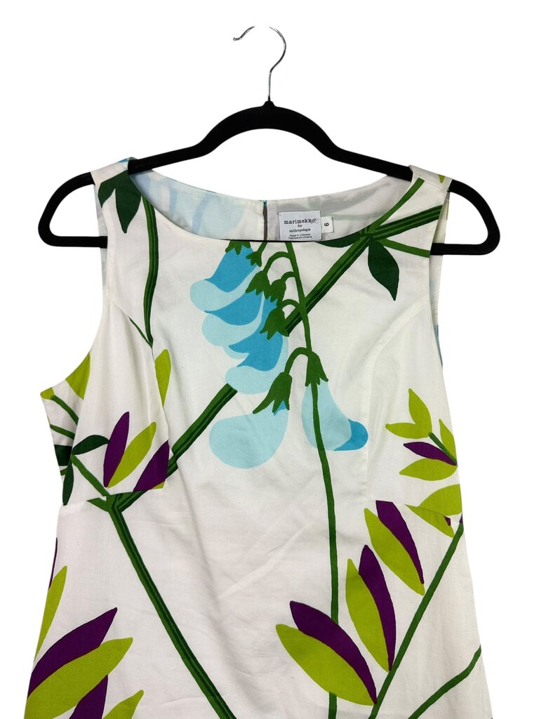 MARIMEKKO FOR ANTHROPOLOGIE FLORAL DRESS