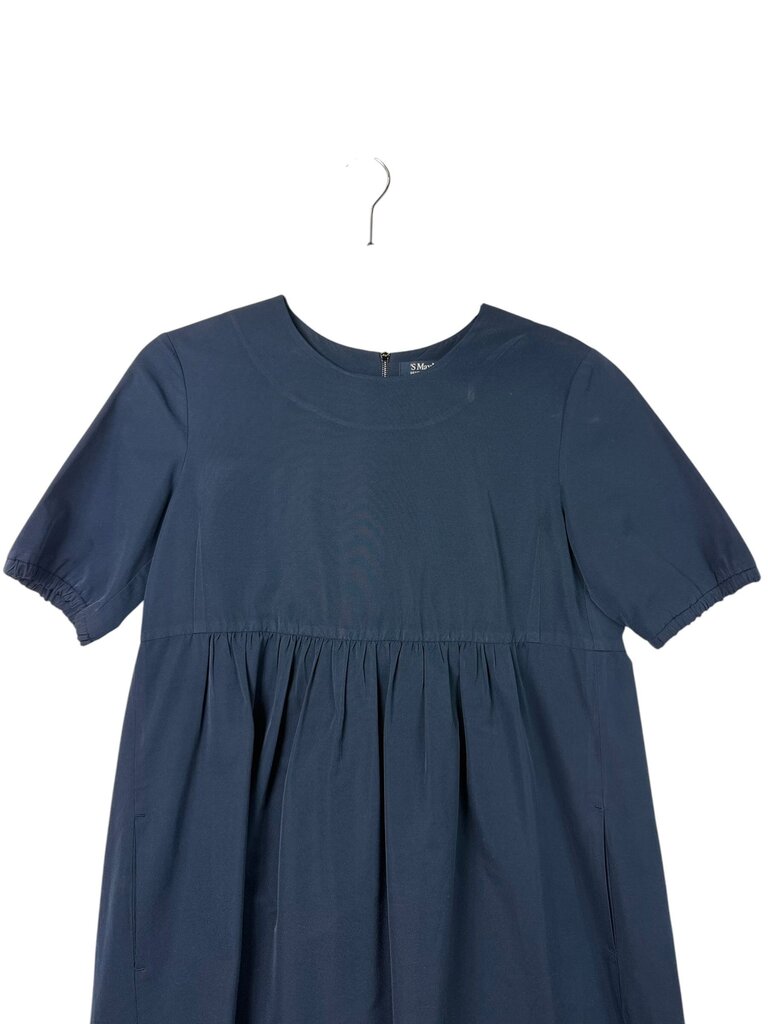 MAXMARA PUFF SLEEVE BABYDOLL DRESS