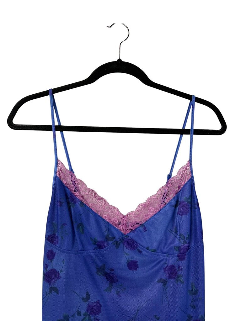 MOTEL FLORAL MESH DRESS