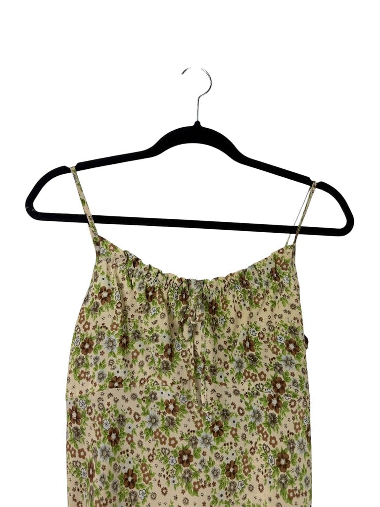 SENSE FLORAL MIDI DRESS