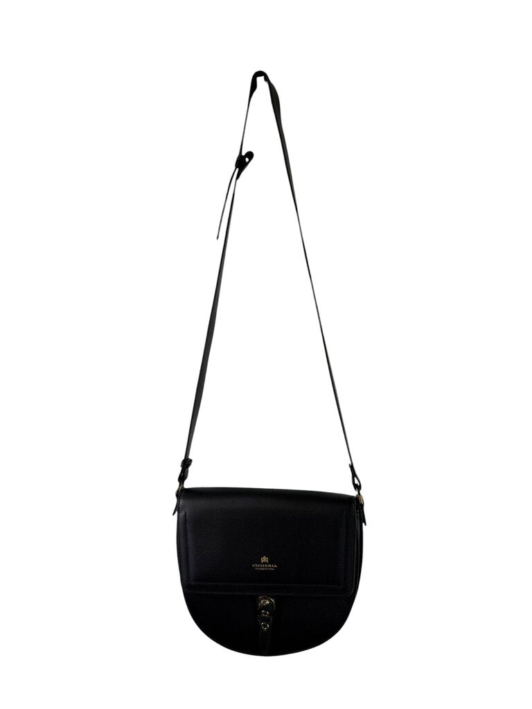 CUOIERIA LEATHER SADDLE CROSSBODY