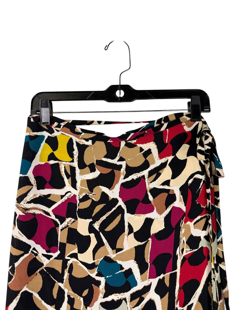 DIANE VON FURSTENBURG PRINT WRAP SKIRT