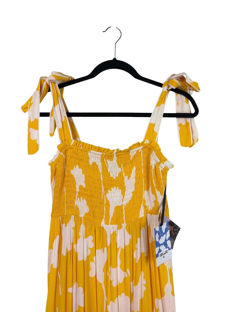 DVF/TARGET FLORAL SMOCK MAXI DRESS