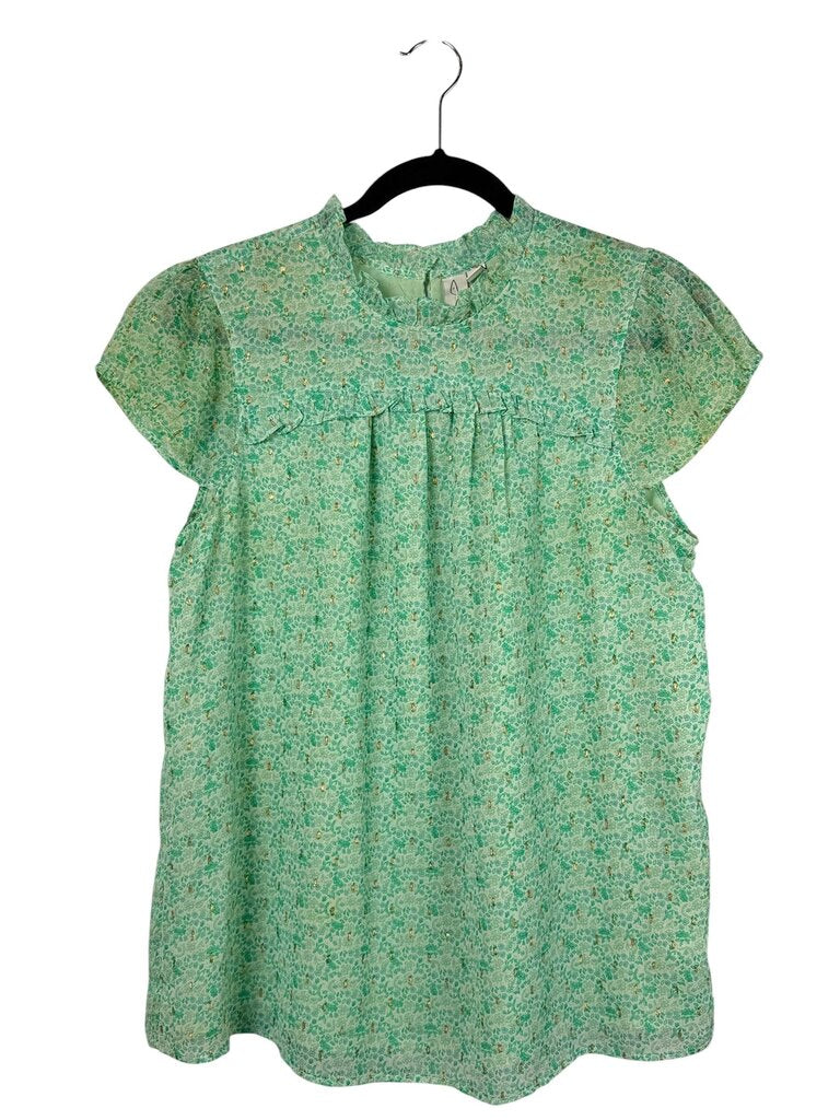 JOIE FLORAL CHIFFON BLOUSE
