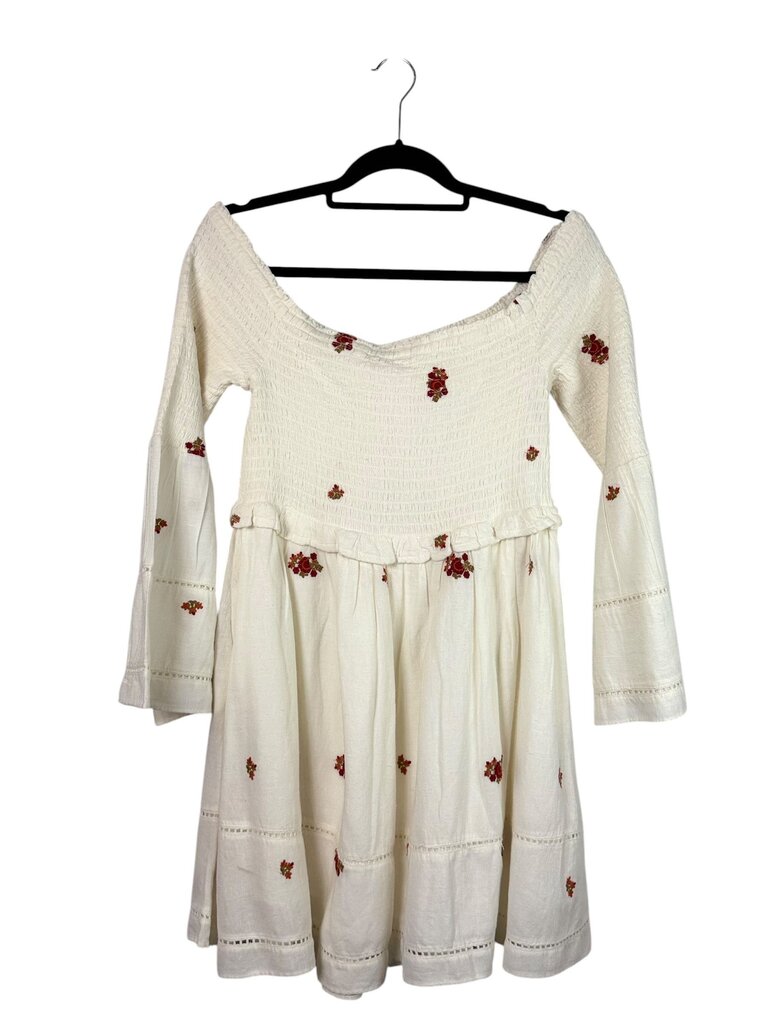 FREE PEOPLE FLORAL SMOCK DRESS