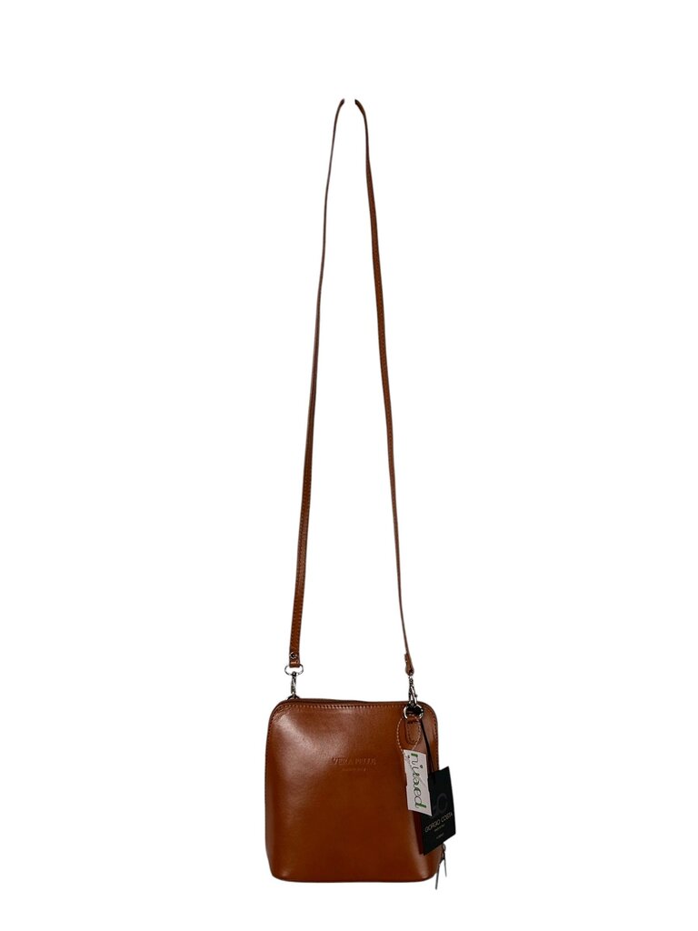 GIORGIO COSTA LEATHER ZIP CROSSBODY