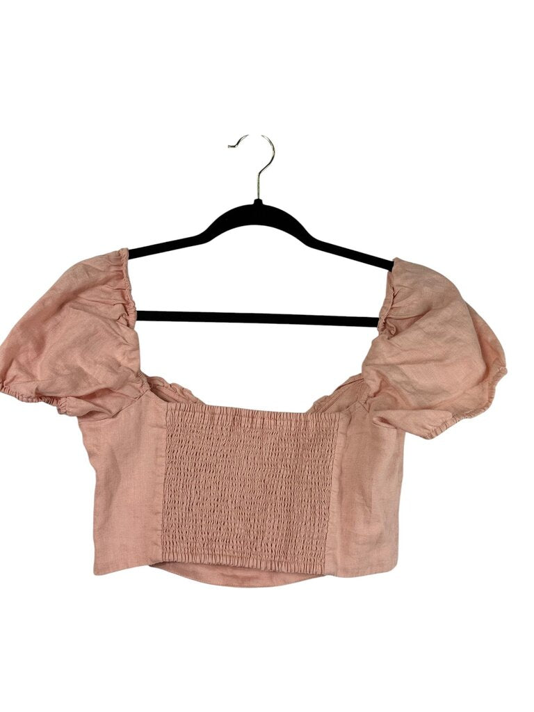 WILFRED CROPPED BUSTIER TOP