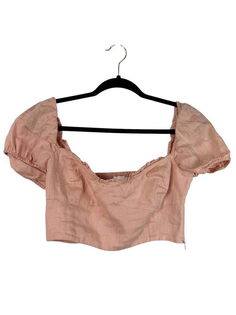 WILFRED CROPPED BUSTIER TOP