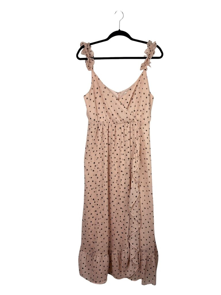 MADEWELL SHIMMER POLKA DOT DRESS
