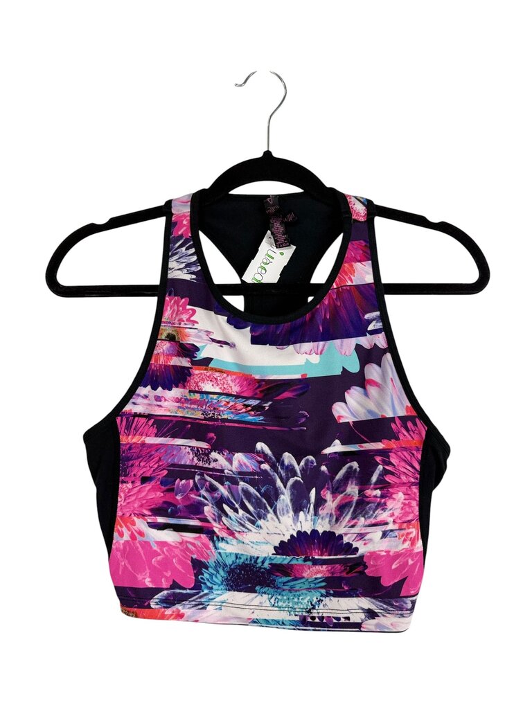 BETSEY JOHNSHON FLORAL SPORTS BRA