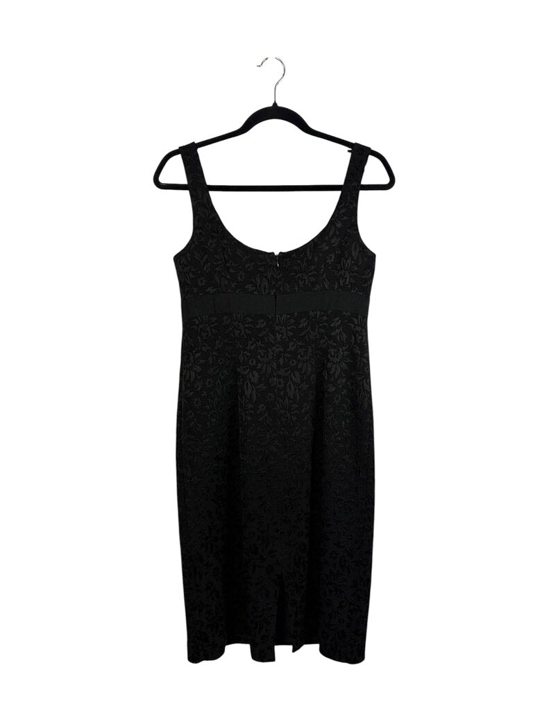 NANETTE LEPORE TEXTUERED BOW SHEATH DRESS