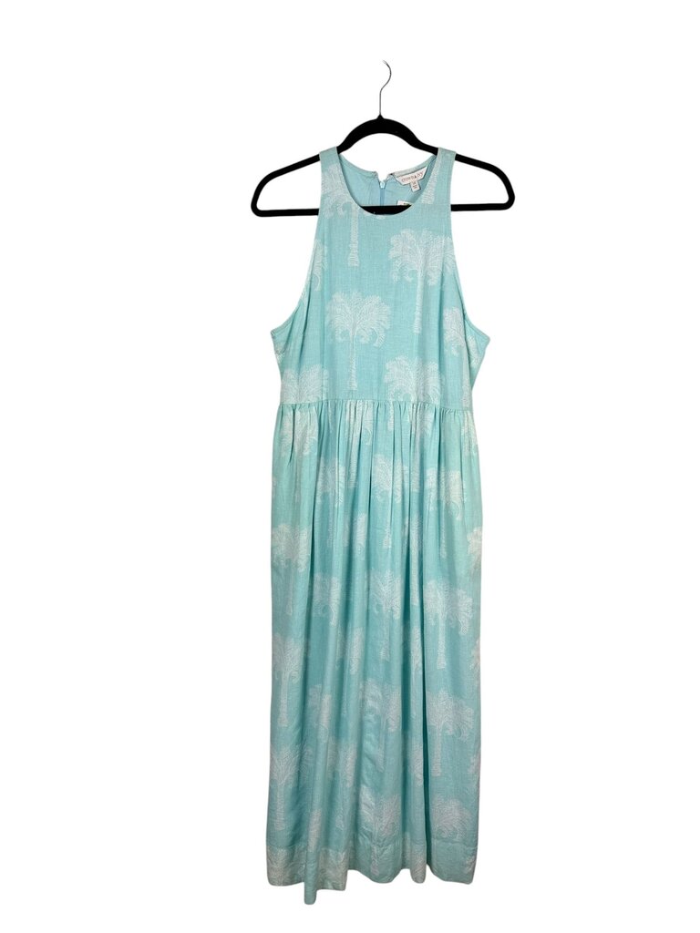 CROWN & IVY PALM TREE PRINT DRESS