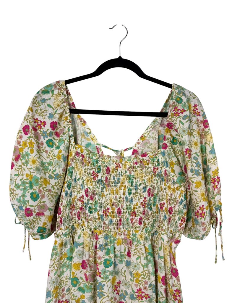 ANOTHER LOVE FLORAL SMOCK SUNDRESS
