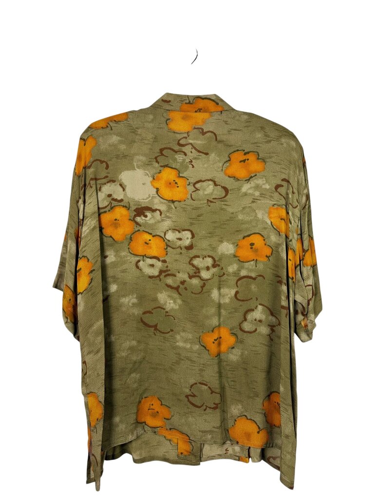 MAX MARA FLORAL BUTTON DOWN