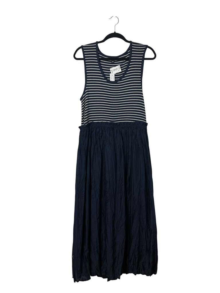 J.CREW STRIPED MAXI DRESS