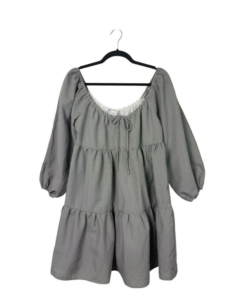 HYFVE HYFVE HYFVE GINGHAM BABYDOLL DRESS