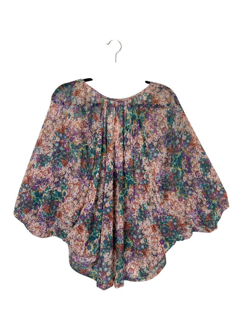 WESTON FLORAL MESH TOP