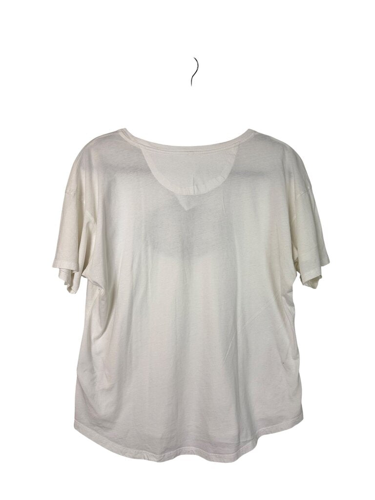 ANTHROPOLOGIE "HOTEL LES FLEURS" TEE SHIRT