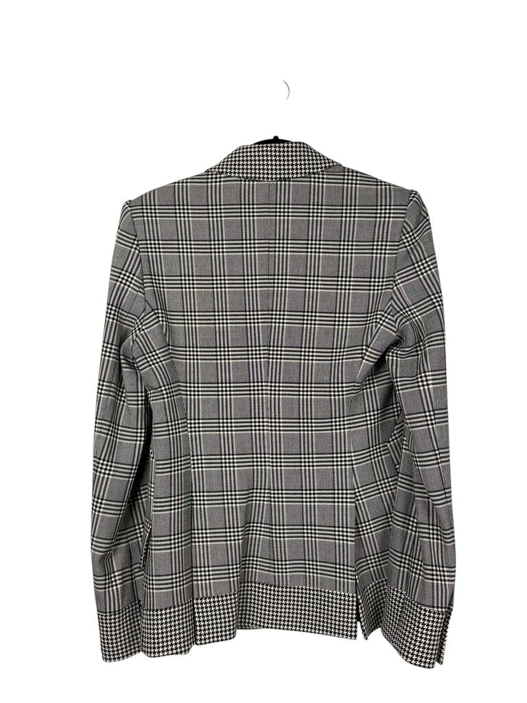 L'AGENCE PLAID & HOUNDSTOOTH BLAZER