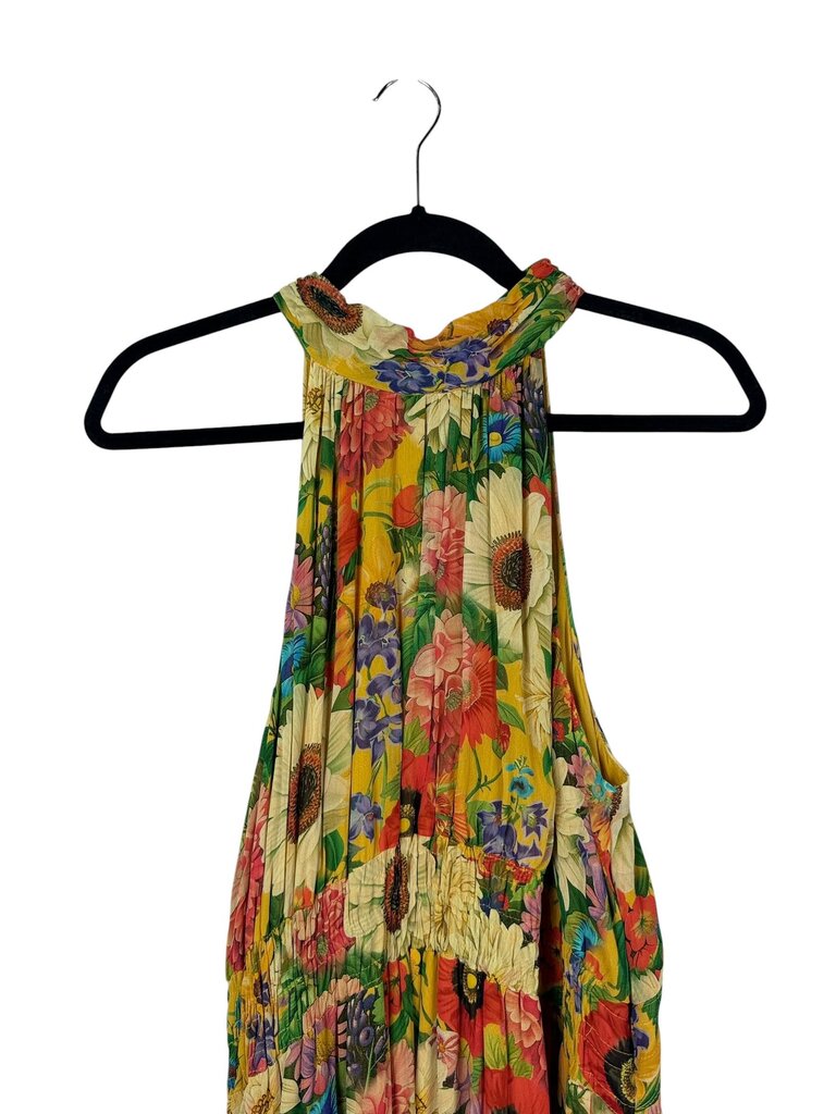 ANTHROPOLOGIE FLORAL PRINT MAXI DRESS