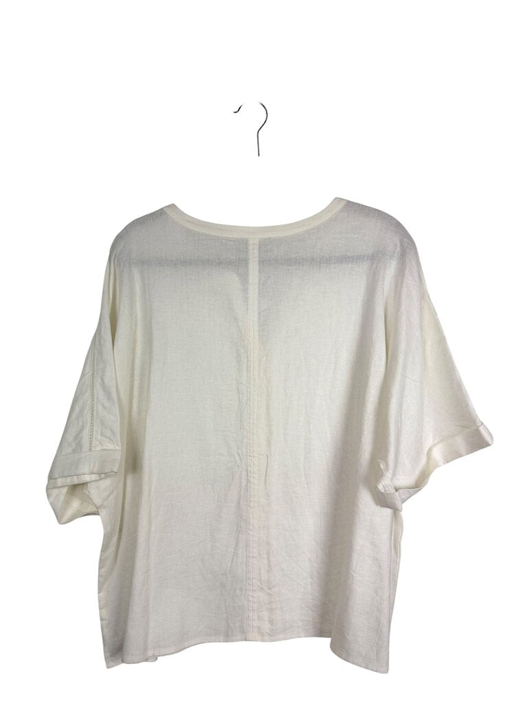 CHICO'S CROCHET BLOUSE