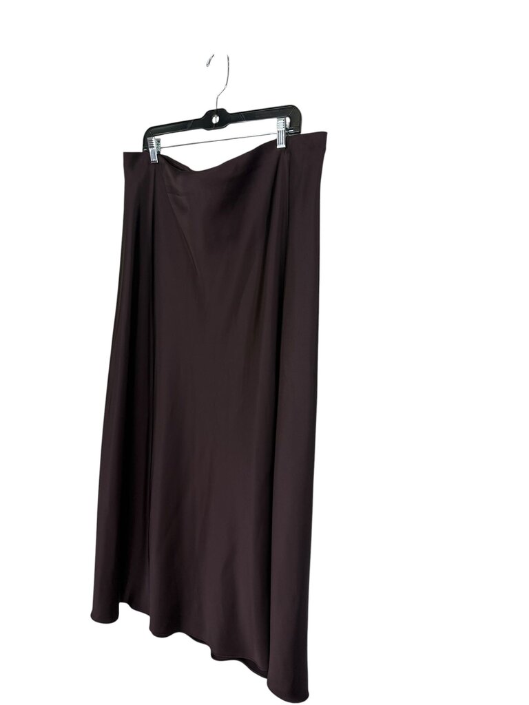 ZARA SATIN MIDI SKIRT
