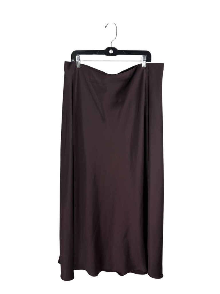 ZARA SATIN MIDI SKIRT
