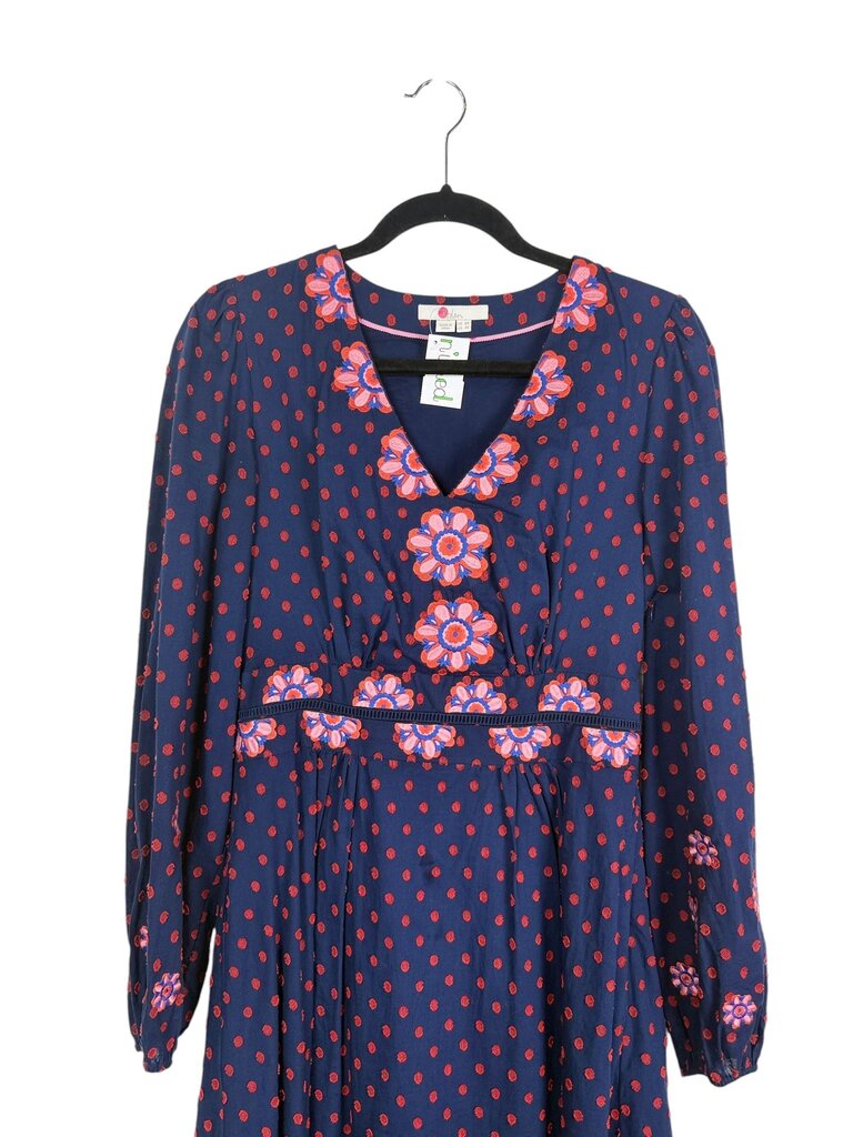 BODEN FLORAL POLKA DOT DRESS