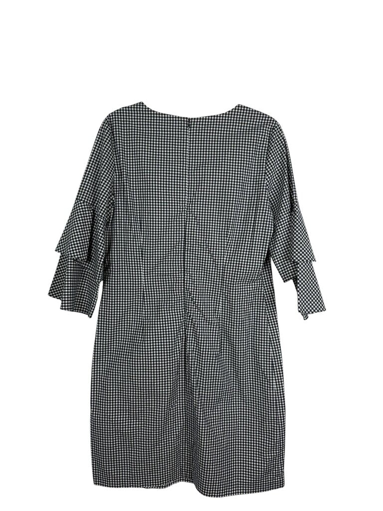 J.MCLAUGHLIN PLAID SHIFT DRESS