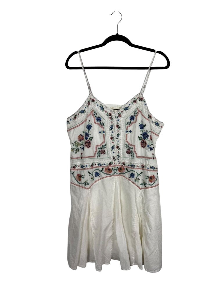 LUCKY BRAND EMBROIDERED DRESS