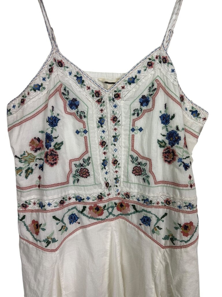 LUCKY BRAND EMBROIDERED DRESS