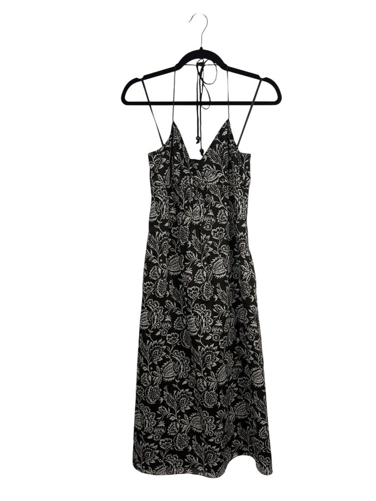 ANN TAYLOR FLORAL PAISLEY MIDI DRESS