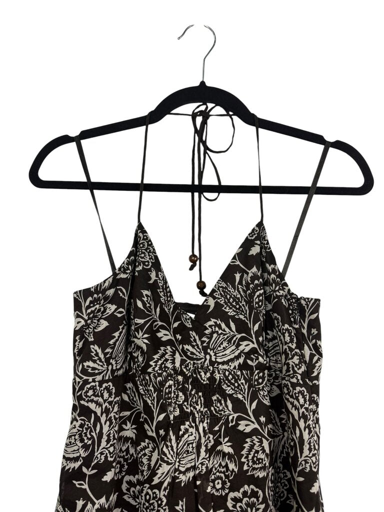 ANN TAYLOR FLORAL PAISLEY MIDI DRESS