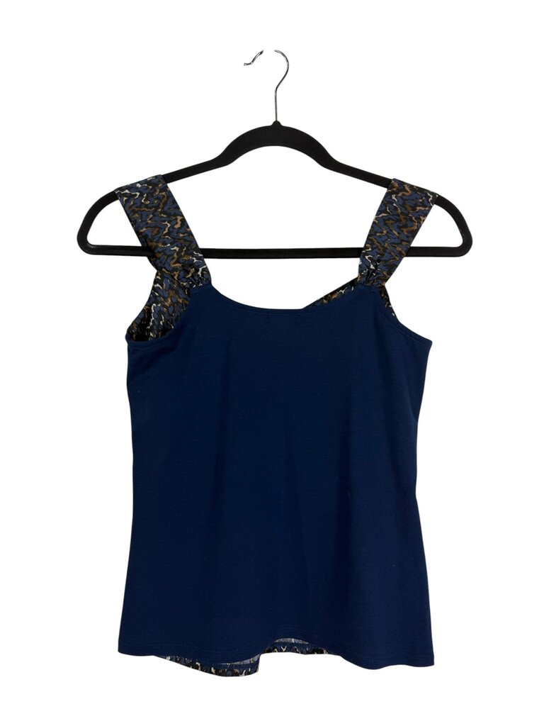 ANN TAYLOR CHEVRON TANK