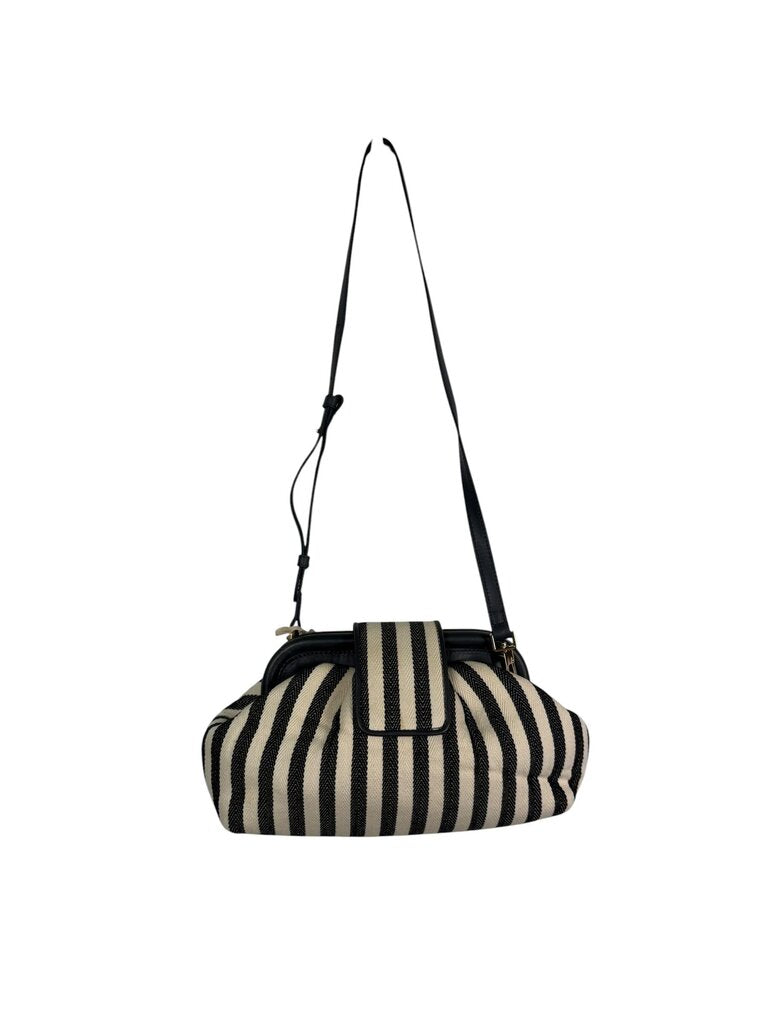 MAVEN STRIPED CLUTCH CROSSBODY BAG