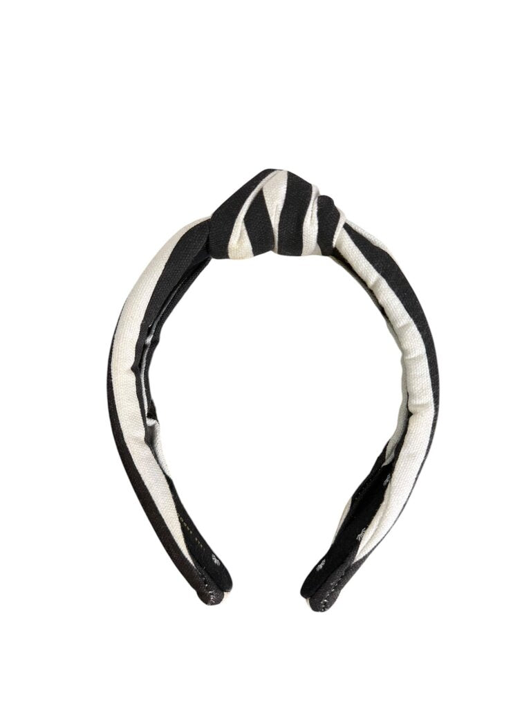LELE SADOUGHI STRIPED KNOT HEADBAND