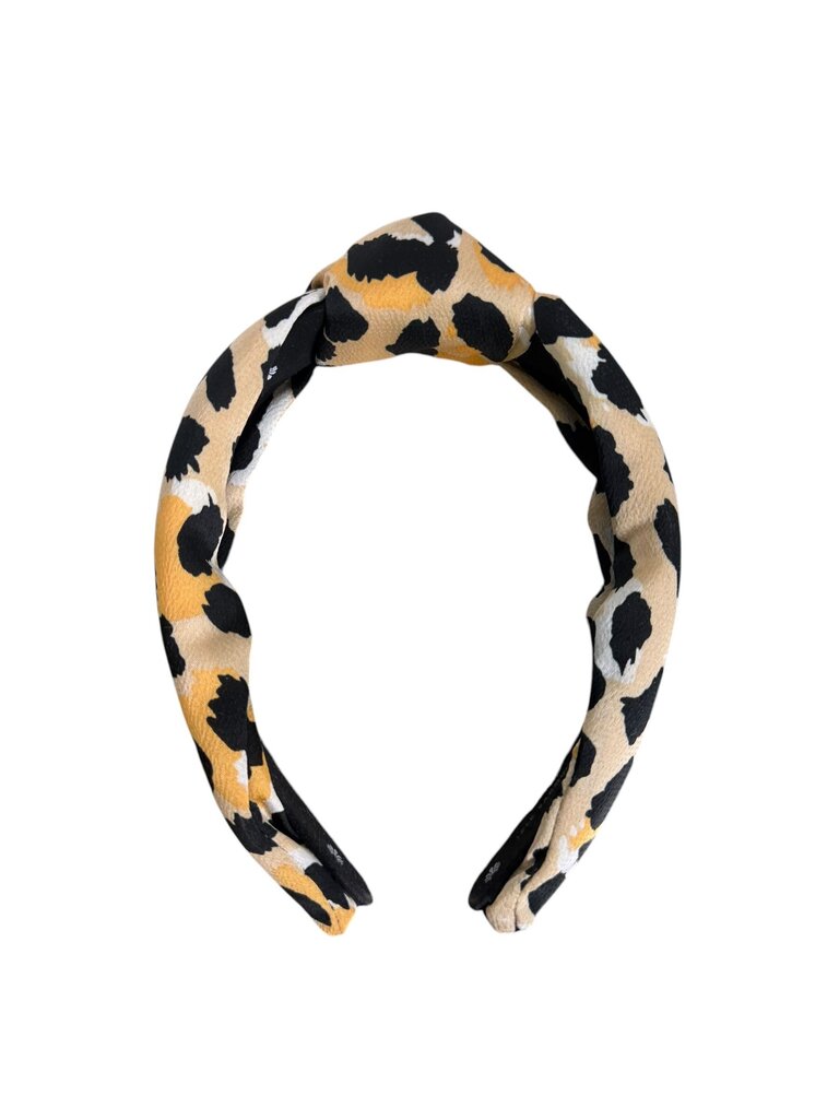 LELE SADOUGHI CHEETAH PRINT HEADBAND