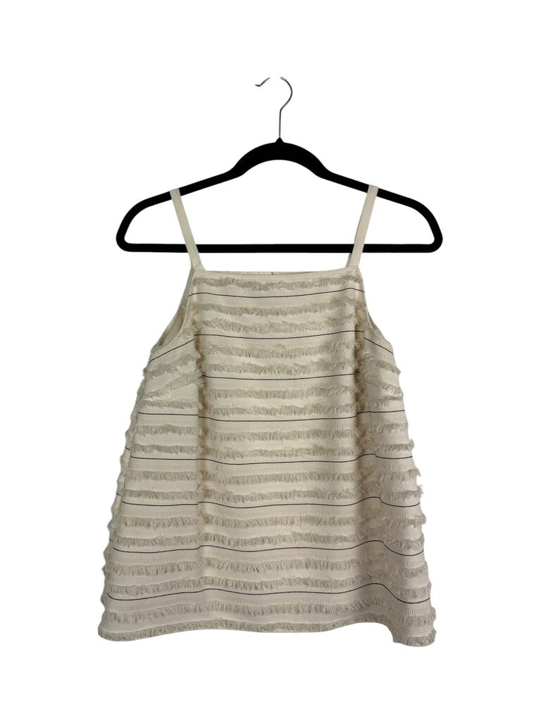 MAEVE STRIPE FRINGE TANK