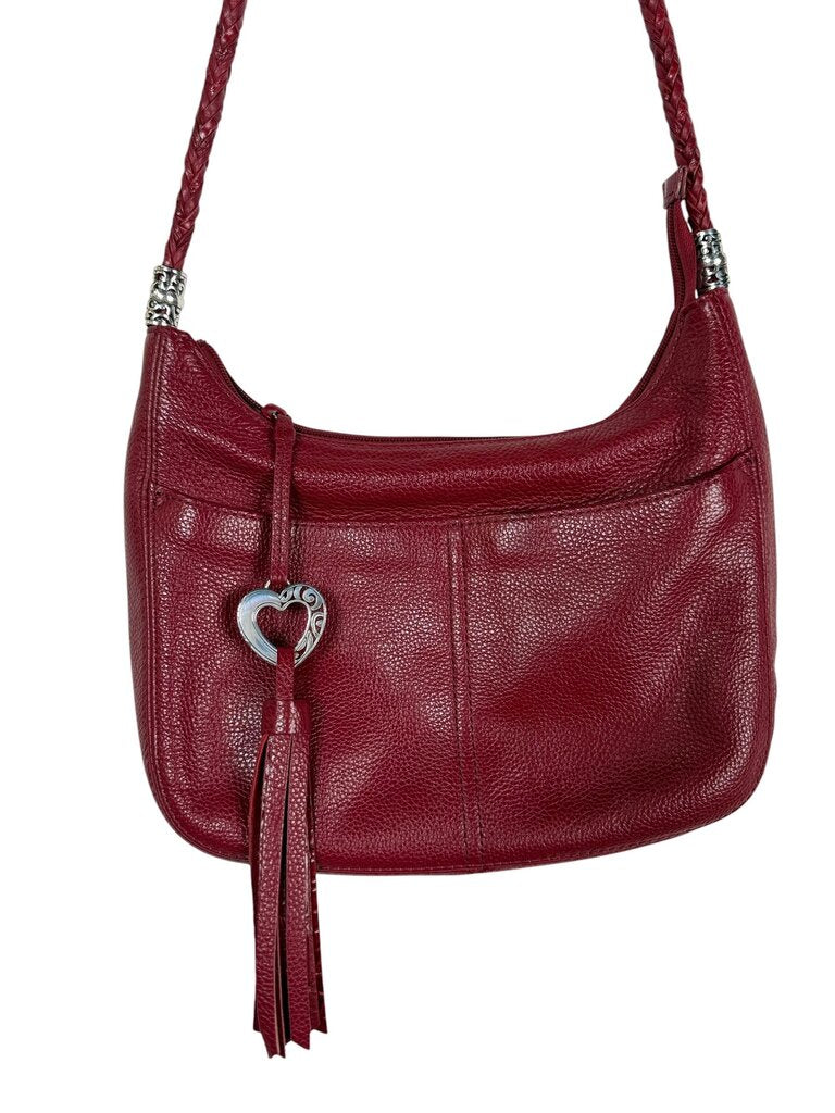 BRIGHTON PEBBLE LEATHER CROSSBODY