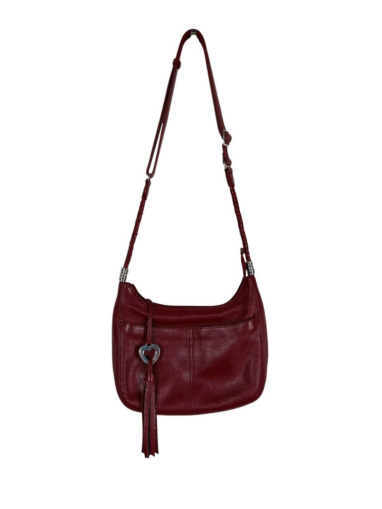 BRIGHTON PEBBLE LEATHER CROSSBODY
