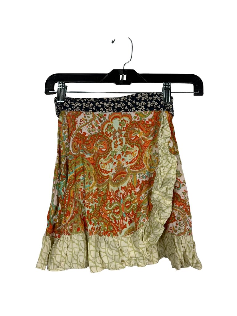 URBAN OUTFITTERS FLORAL WRAP SKIRT