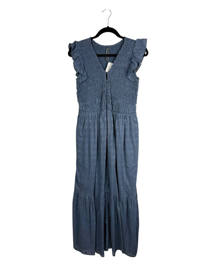 ANTHROPOLOGIE SMOCK MIDI DRESS