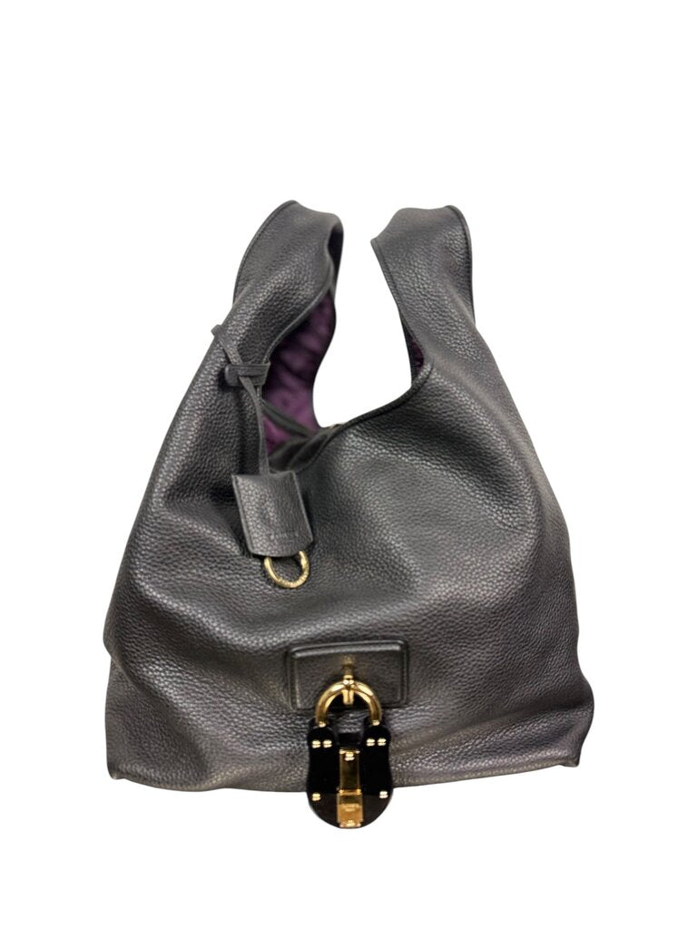 LOEWE LEATHER CALIE SHOULDER BAG